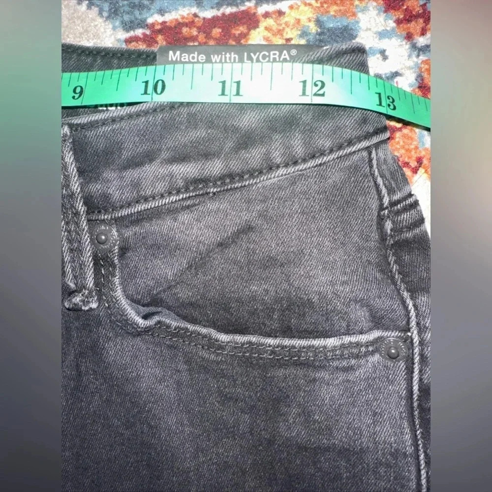 NWOT Mossimo Curvy Skinny Power Stretch Women Black Denim Jeans Size 00 … - Picture 7 of 10